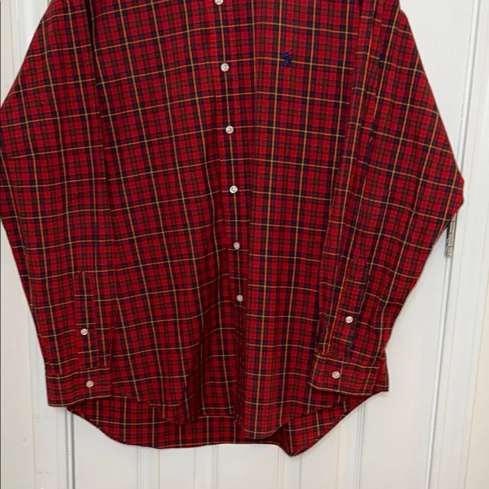 Polo Ralph Lauren Red Plaid Shirt